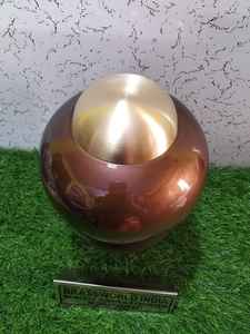Urna de cremación moderna para cenizas, suministros funerarios, Brassworld, India - Product Image 4