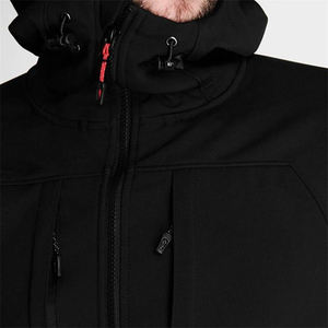 Sweat-shirt à capuche en coton molletonné pour hommes, Logo personnalisé, manches longues, vêtements chauds, à la mode, fermeture éclair, haute qualité, 2020 - Product Image 5