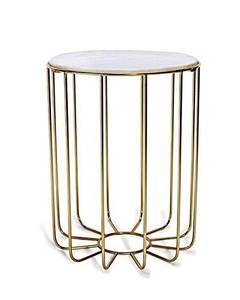 Mesa de muebles de metal única para sala de estar, dormitorio, mesa de hotel, logotipo personalizado decorativo, diseño moderno, mesas de muebles de metal - Product Image 5