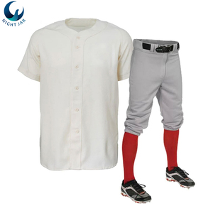 High Quality Custom Baseball Uniform With Custom Button <b>Down</b> Jersey and Custom <b>Pants</b> Baseball Uniforms Designs - Product Image 4