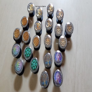 Support pour téléphone portable, 10 pièces, mélange d'orgone, tranche support pour téléphone portable, vente en gros, acheter depuis aamena AGATE - Product Image 4