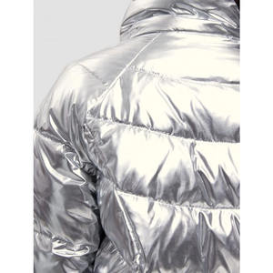 Veste matelassée pour femme Polyester personnalisé Veste matelassée à fermeture éclair à la mode pour femme Veste bouffante - Product Image 5