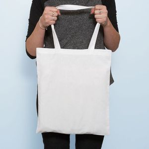 Sac fourre-tout en coton écologique poignée naturelle doux mode de vie durable à l'échelle nationale lettre sac écologique promotionnel - Product Image 5
