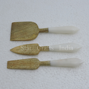 Eco Friendly Hot Selling Cutlery Cheese <b>Set</b> Stainless Steel With Resin Handle Cheese Slicer Cutter <b>Knife</b> <b>Set</b> At Affordable Price - Product Image 5