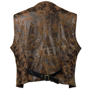 Chaleco transpirable personalizado para motocicleta, de cuero, de buena calidad, venta al por mayor - Product Image 3