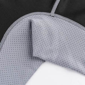 Chemises courtes de compression pour hommes LOGO personnalisé Vêtements de fitness pour la musculation Tops en tissu tricoté pour l'amincissement - Product Image 4