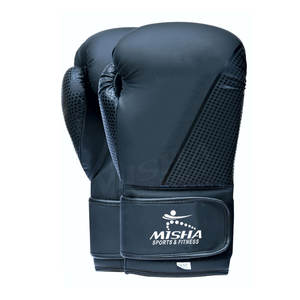 Guantes de boxeo de cuero sintético para entrenamiento profesional, guantes de boxeo de alta resistencia, con Logo personalizado, OEM ODM - Product Image 2