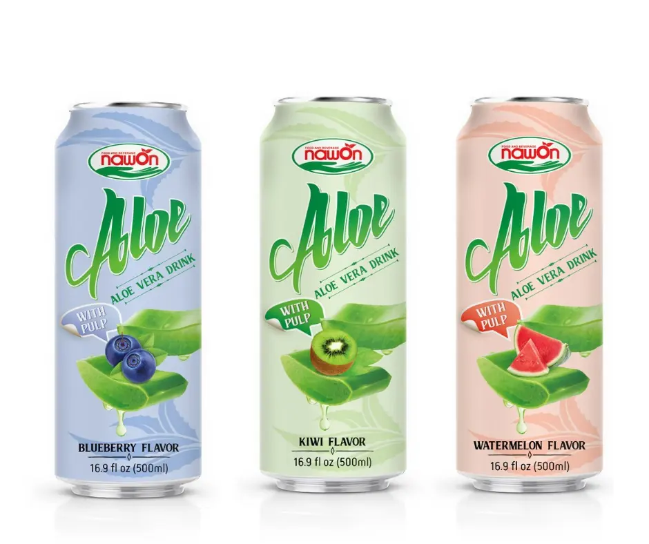Aloe Vera Brand name NAWON Vietnam Wholesale Mango Flavor Beverage Manufacturer