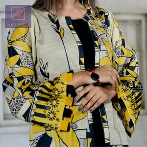 Indian Gown Style Geel Kurti Met Innerlijke Digital Print Zomer Premium Collection 2022