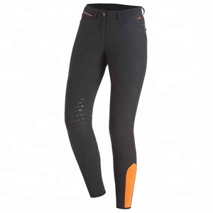 Gran oferta de pantalones ecuestres para mujer, parche en la rodilla, ropa de espectáculo personalizada a granel, venta al por mayor, pantalones para montar a caballo - Product Image 1