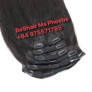 Wholesale Silky Straight Wave Vietnamese <b>Remy</b> <b>Human</b> <b>Hair</b> <b>Extensions</b> for Black Women Clip-In Wefted Bundle - Product Image 3