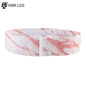 Bandes de Résistance en Tissu Personnalisables avec Logo Imprimé pour Yoga, Gym, Fitness, Exercices des Jambes, Fessiers et Hanches - Product Image 2