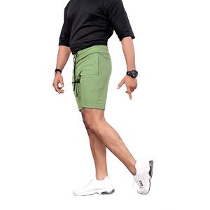 IGH uality ninisex en Rgular it YM raining Hort Nee ength engith owstring 100% ottotton Hoch erry leleece weat Horts - Product Image 5