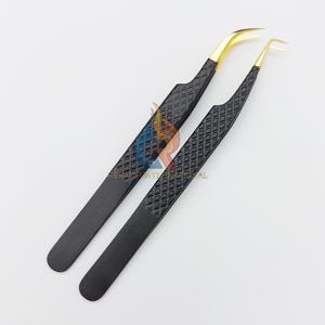 Pince à épiler d'extension de cils d'isolation de haute qualité pour faire de bons ventilateurs - Product Image 4