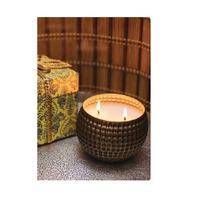 Elegant Wax <b>Candle</b> Jar in High Quality Copper Perfect for Home Decoration and Stylish <b>Candle</b> Supplies <b>Set</b> of 12 - Product Image 6
