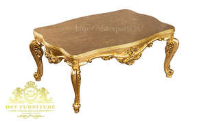 Juego de Sofás Victorianos con Acabado Dorado para Sala de Estar, Sofá Victoriano Color Marfil y Dorado para Sala de Estar, Sofá Clásico con Respaldo de Cristal y Capitoné - Product Image 6