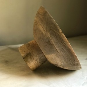 Tazón de Madera de Alta Calidad con Base, Decoración para Mesa, Tazón de Madera de Mango para Ensaladas, para Festivales y Uso Diario - Product Image 2