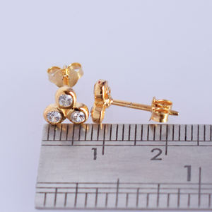 ต่างหูแฟชั่นทำด้วยมือทำจากเงินสเตอร์ลิง925สินค้าใหม่มาแรง - Product Image 2