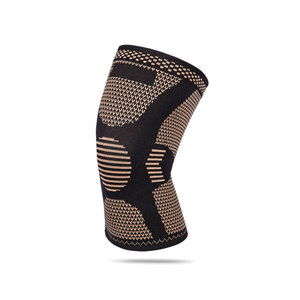 Hot Sale Customized New High Elastic Compression Knee Sleeve Winter Knee <b>Brace</b> For Men Breathable Knee <b>Support</b> - Product Image 5