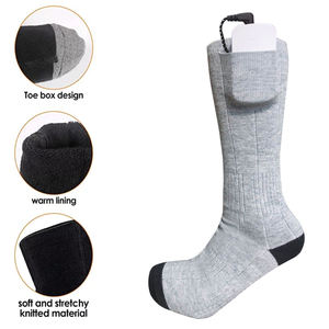 Chaud chauffé Thermique Botte Rechargeable Alimenté Par Batterie D'hiver Chauffe-pieds Hiver Chauffage Chaussettes - Product Image 2