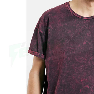 T-shirt homme lavable à l'acide, prix pas cher, nouvelle mode été 2021 - Product Image 4