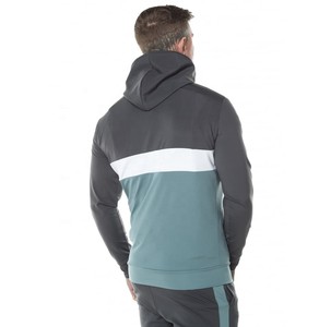 Men's Quarter Zip Pullover Hooded Tracksuit Men's Half Zip Hood Sweatsuit - Product Image 3