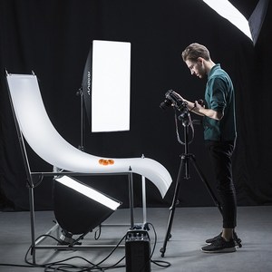 Kit de luz para fotografía y vídeo, Set de iluminación Softbox para retrato de estudio - Product Image 3