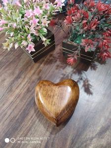 Cœur vert en laiton souvenir patte pour animaux de compagnie crémation URN fournitures de four brasworld inde - Product Image 3