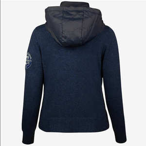 Joxar-Chaqueta Ecuestre de Punto Híbrido para Mujer, Tejido Transpirable de Algodón y Poliéster, Forro Desmontable, Decoración de Bolsillo, Talla XL - Product Image 6