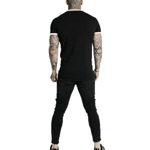 OEM de alta calidad al por mayor T camisas en tejido suave con logotipo personalizado en precio barato vaqueros Fitness Unisex - Product Image 5