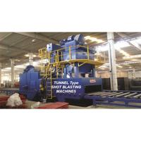 Machines de sablage tunnel Poslu Machinery avec moteur pour une haute productivité, moulage sous pression, origine Konya, garantie 1 an