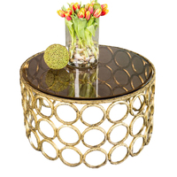 TABLE basse moderne en verre, meuble de salon, TABLE centrale en métal, meilleure vente