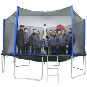 <span class=keywords><strong>Trampoline</strong></span> gonflable rond, filet de 14 pieds, pour parc, enfants et adultes, bon marché, maison gonflable, en promotion - Product Image 5