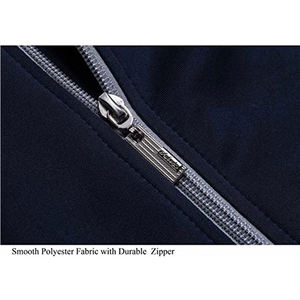 Ropa de entrenamiento de alta calidad para hombre superventas, elegantes chándales deportivos con cremallera para invierno, ropa deportiva única y elegante para - Product Image 3