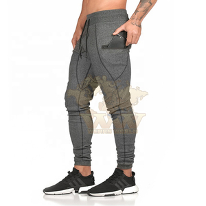 Men's Gym <b>Jogger</b> Trousers Comfortable Stretch Casual <b>Slim</b> Fit Canvas Fabric Drawstring Closure Mid Waist Flat Front OEM Service - Product Image 5