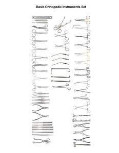 Juego de Instrumentos Quirúrgicos para Cirugía Cardíaca Abierta, Acero y Acero Inoxidable, Resistentes a la Corrosión - Product Image 4