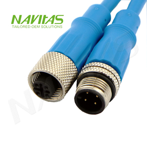 OEM <b>Waterproof</b> M8 M12 Circular Connector <b>Cable</b> Assembly for Industrial Automation Sensor Systems - Product Image 6