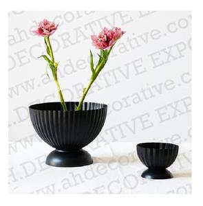 Vase décoratif pour Table de mariage, 1 pièce, en acier inoxydable poli et brillant, laque - Product Image 2