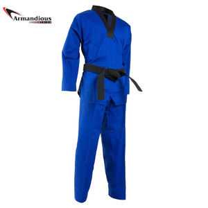 Wholesale Custom Jujitsu <b>Kimono</b> Training Taekwondo Gyeorugij Gi Washed Polyester <b>Silk</b> Adults BJJ Martial Arts Wear OEM Service - Product Image 5