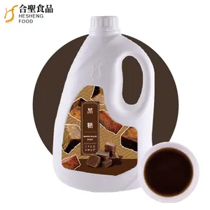2021 HALAL Taiwan Pemasok Minuman Terbaik 5Kg Sirup Gula Coklat untuk Teh Susu