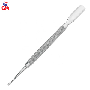 Pousse-cuticules double embout professionnel en acier inoxydable – Outil de manucure et pédicure de qualité supérieure pour le nettoyage des ongles - Product Image 5