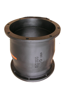 Tube de bouche de cloche à bride en fonte nodulaire, raccord en mousse perdue, produit personnalisé, service OEM accepté - Product Image 3