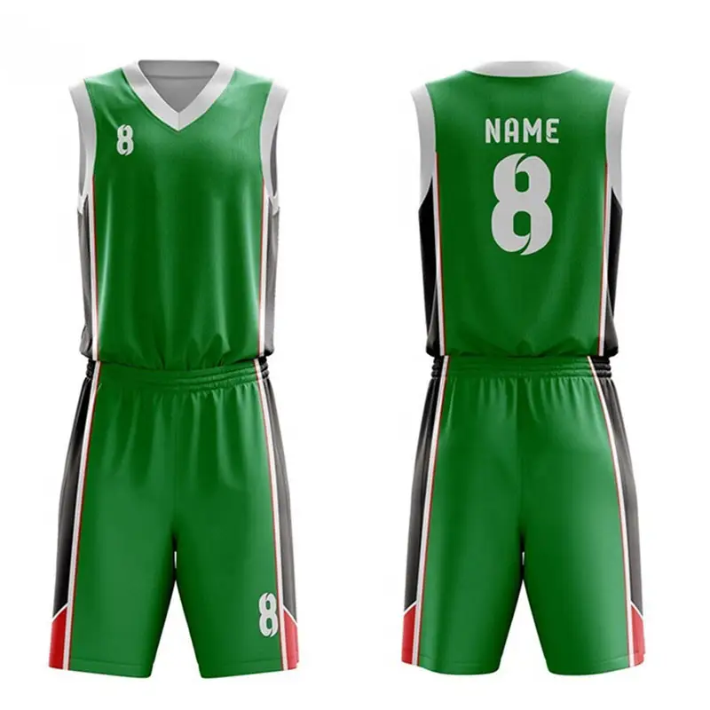 Takım aşınma toptan yeni tasarım süblimasyon sepet topu üniforma sepet topu kolsuz Jersey özel basketbol üniforması