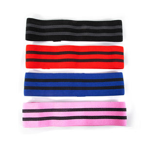 Assortiment de 3 bandes de résistance en tissu, avec Logo personnalisé, pour exercices de Fitness et entraînement à domicile - Product Image 6