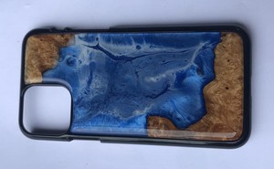 Coque rigide en bois pour tablette Android, étui de téléphone portable de haute qualité, résine - Product Image 5