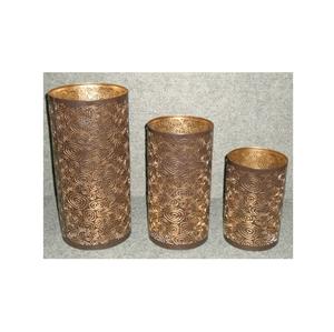 Linterna de vela redonda de Metal antigua, con el mejor diseño de corte, decoración moderna para el hogar, soporte de luz de té de hierro - Product Image 2