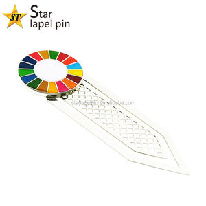 Marque-page personnalisé en métal gravé or, marqueur - Product Image 6