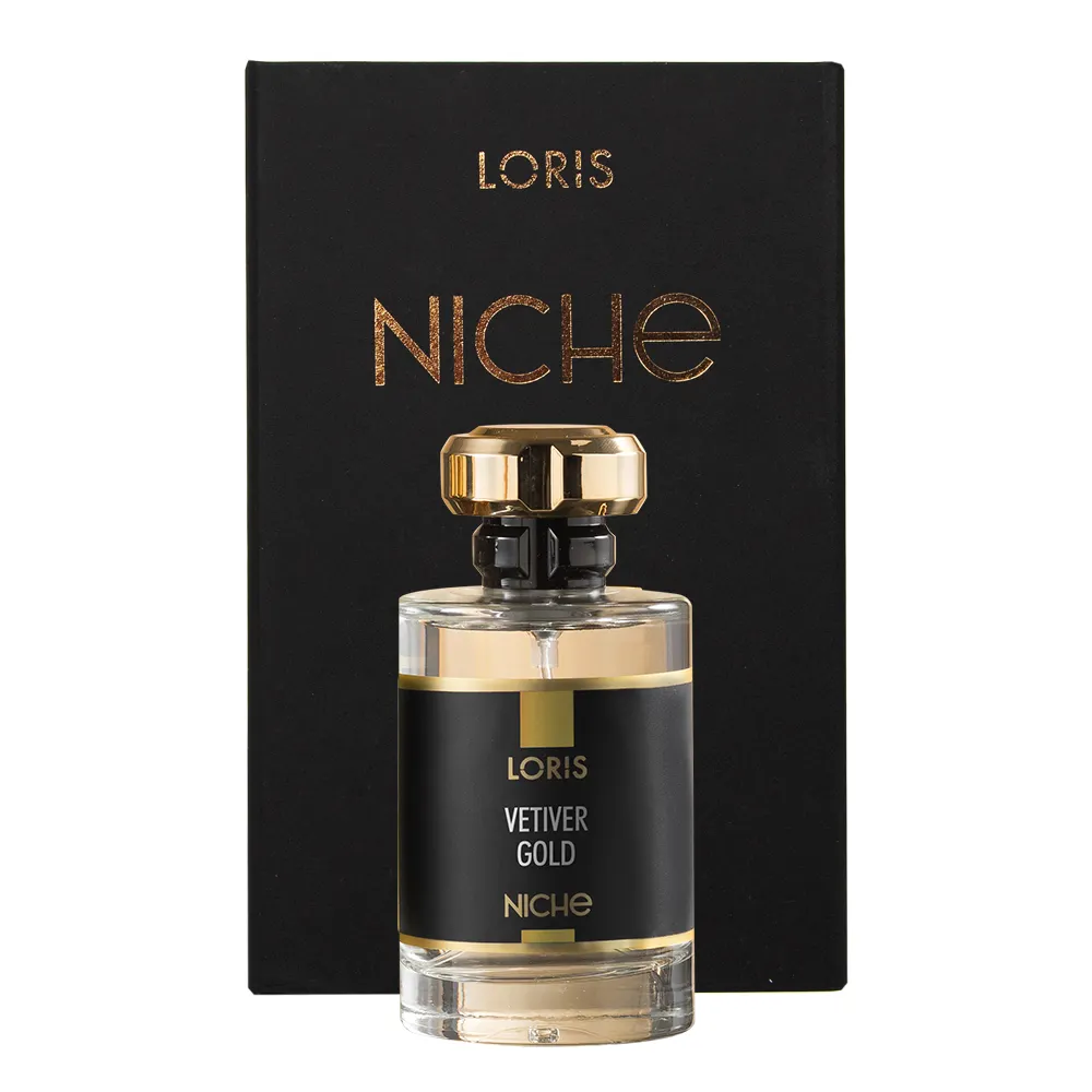 100ML parfüm niş lüks UNISEX LORIS parfüm VETIVER altın