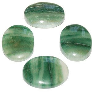 Wholesaler of Green Aventruine Oval Cabochons : Green Aventruine Oval Cabochons for Sale - Product Image 1