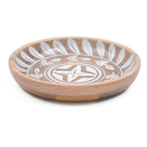 Bol de service en bois écologique en bois de manga, pour décorer la maison, pour un mariage, offre spéciale, - Product Image 3